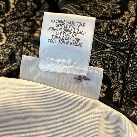 Serengeti Black Tan Paisley Plaid Bell Sleeve Sheath Midi Dress Size 3X - Picture 6 of 7